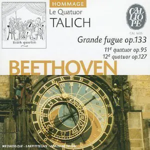 Pochette Grande Fugue, op. 133 / 11e quatuor, op. 95 / 12e quatuor, op. 127