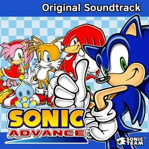 Pochette de Sonic Advance de SEGA
