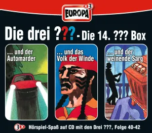 Pochette de Die drei ??? Die 14. ??? Box de Die drei ???