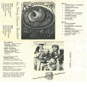 Pochette de Aged Cheese: SCI's First Cassette Tape de The String Cheese Incident