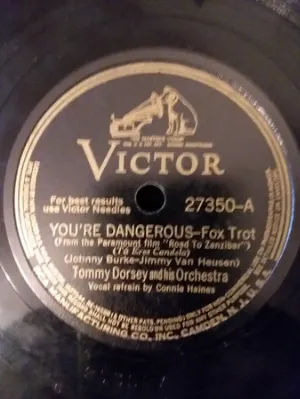 Pochette de You're Dangerous / You Lucky People, You de Tommy Dorsey and His Orchestra