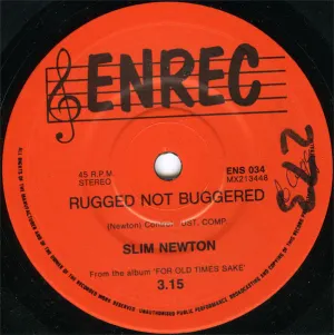 Pochette de Rugged Not Buggered de Slim Newton