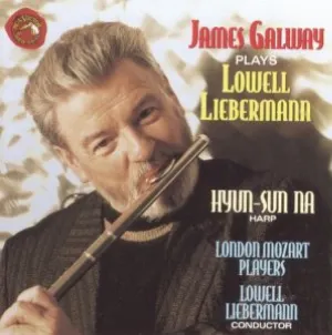 Pochette de James Galway plays Lowell Liebermann de London Mozart Players - James Galway