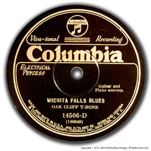 Pochette Wichita Falls Blues / Trinity River Blues