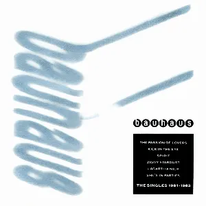 Pochette de The Singles 1981–1983 de Bauhaus