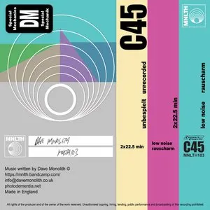 Pochette de MN‐LTH‐103 de Dave Monolith