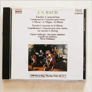 Pochette Violin concerti