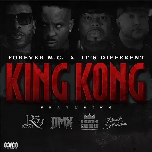 Pochette de King Kong de Royce da 5′9″ - Statik Selektah - KXNG Crooked