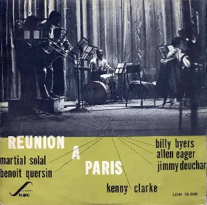 Pochette de Réunion a Paris de Martial Solal