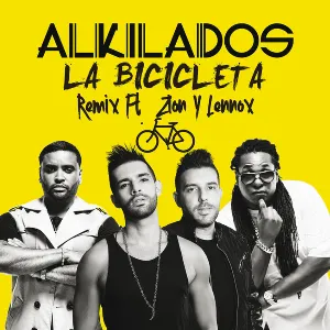 Pochette de La bicicleta (remix) de Alkilados