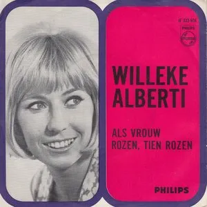 Pochette de Als vrouw / Rozen, tien rozen de Willeke Alberti