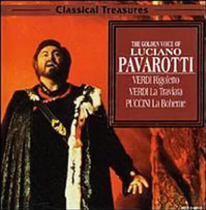 Pochette The Golden Voice of Luciano Pavarotti