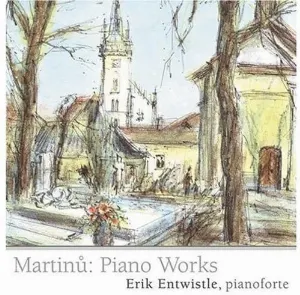 Pochette de Piano Works de Bohuslav Martinů