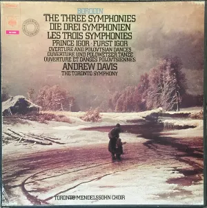 Pochette Borodin: The Three Symphonies