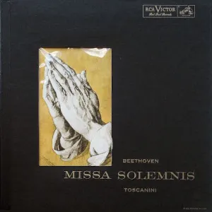 Pochette Beethoven: Missa Solemnis / Toscanini