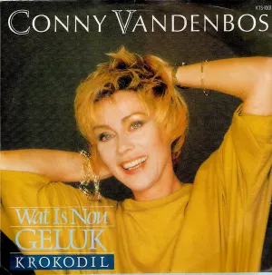 Pochette de Wat is nou geluk / Krokodil de Conny Vandenbos