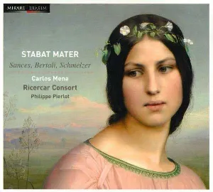 Pochette de Stabat Mater de Carlos Mena - Philippe Pierlot - Ricercar Consort - Johann Heinrich Schmelzer