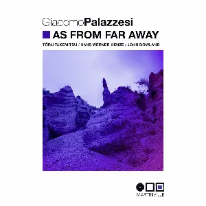Pochette de As from far away de Tōru Takemitsu - Hans Werner Henze - John Dowland