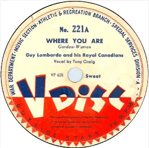 Pochette de Where You Are / Swingin’ on a Star / San Fernando Valley de Guy Lombardo and His Royal Canadians