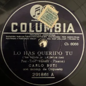 Pochette de L'hai voluto te (Alla faccia tua) / Fazzoletti e zoccoletti de Carlo Buti