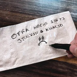 Pochette de Otra noche sin ti de Khalid - J Balvin