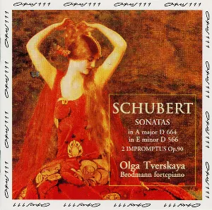 Pochette Sonatas in A major D 644 / E minor D 566 (Olga Tverskaya)