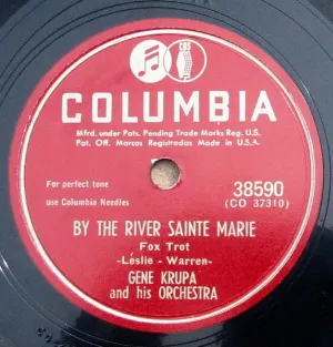Pochette de By the River Sainte Marie / Watch Out! de Gene Krupa and His Orchestra