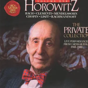 Pochette de The Private Collection, Volume 1 de Vladimir Horowitz