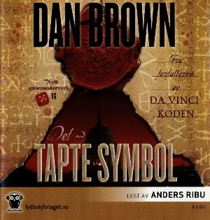 Pochette de Det Tapte Symbol de Anders Ribu - Dan Brown