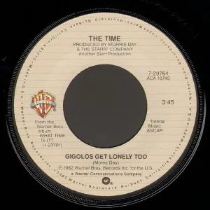 Pochette de Gigolos Get Lonely Too de The Time