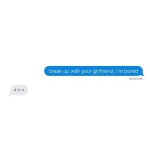 Pochette de break up with your girlfriend, i'm bored de Jada Facer