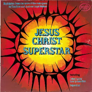 Pochette de Jesus Christ Superstar de Tim Rice - Andrew Lloyd Webber