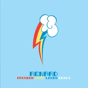 Pochette de Rainbow Dash Likes Girls (Stay Gay Pony Girl) de Renard