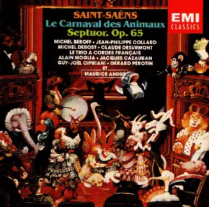 Pochette Carnaval des Animaux, Septuor Op. 65