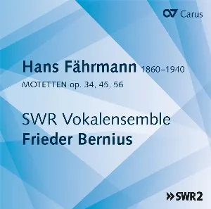 Pochette de Motetten op. 34, 45, 56 de SWR Vokalensemble Stuttgart - Frieder Bernius