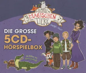Pochette de Die Schule der magischen Tiere - Die grosse 5 CD-Hörspielbox de Margit Auer