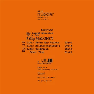 Pochette de Die haarsträubenden Fälle des Philip Maloney, N° 22 de Roger Graf