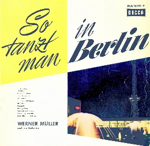 Pochette de So tanzt man in Berlin de Werner Müller und sein Orchester