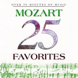 Pochette 25 Mozart Favorites