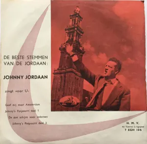Pochette de De beste stemmen van de Jordaan de Johnny Jordaan
