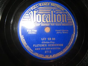 Pochette de Let 'Er Go / Worried Over You de Fletcher Henderson and His Orchestra