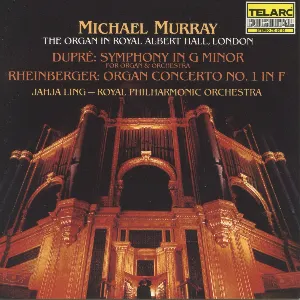 Pochette Dupré: Symphony in G minor / Rheinberger: Organ Concerto no. 1 in F
