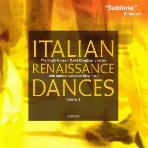 Pochette Italian Renaissance Dances Vol. 1