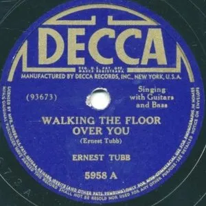 Pochette de Walking the Floor Over You / I'm Missing You de Ernest Tubb