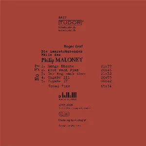 Pochette de Die haarsträubenden Fälle des Philip Maloney, N° 37 de Roger Graf