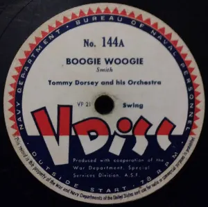 Pochette de Boogie Woogie / Song of India de Tommy Dorsey and His Orchestra