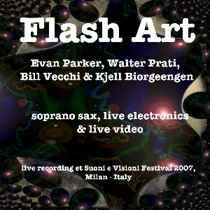 Pochette de Flash Art de Evan Parker