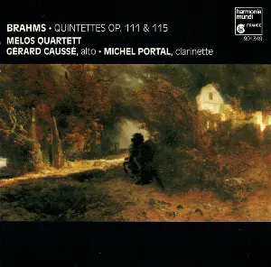 Pochette de Quintettes Op. 111 & 115 de Michel Portal - Melos Quartett - Gérard Caussé - Johannes Brahms