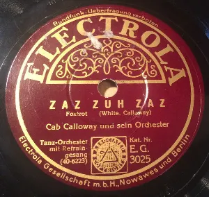 Pochette de Zaz Zuh Zaz / Daybreak Express de Cab Calloway and His Orchestra - Duke Ellington and His Orchestra
