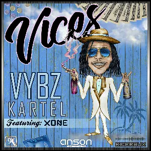 Pochette de Vices de Vybz Kartel